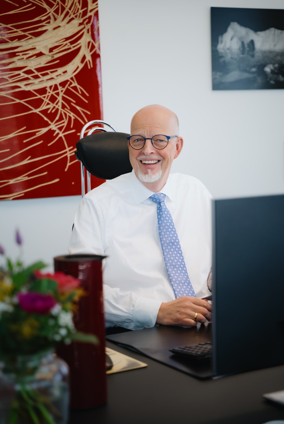 Team-Mitglied bei der Arbeit