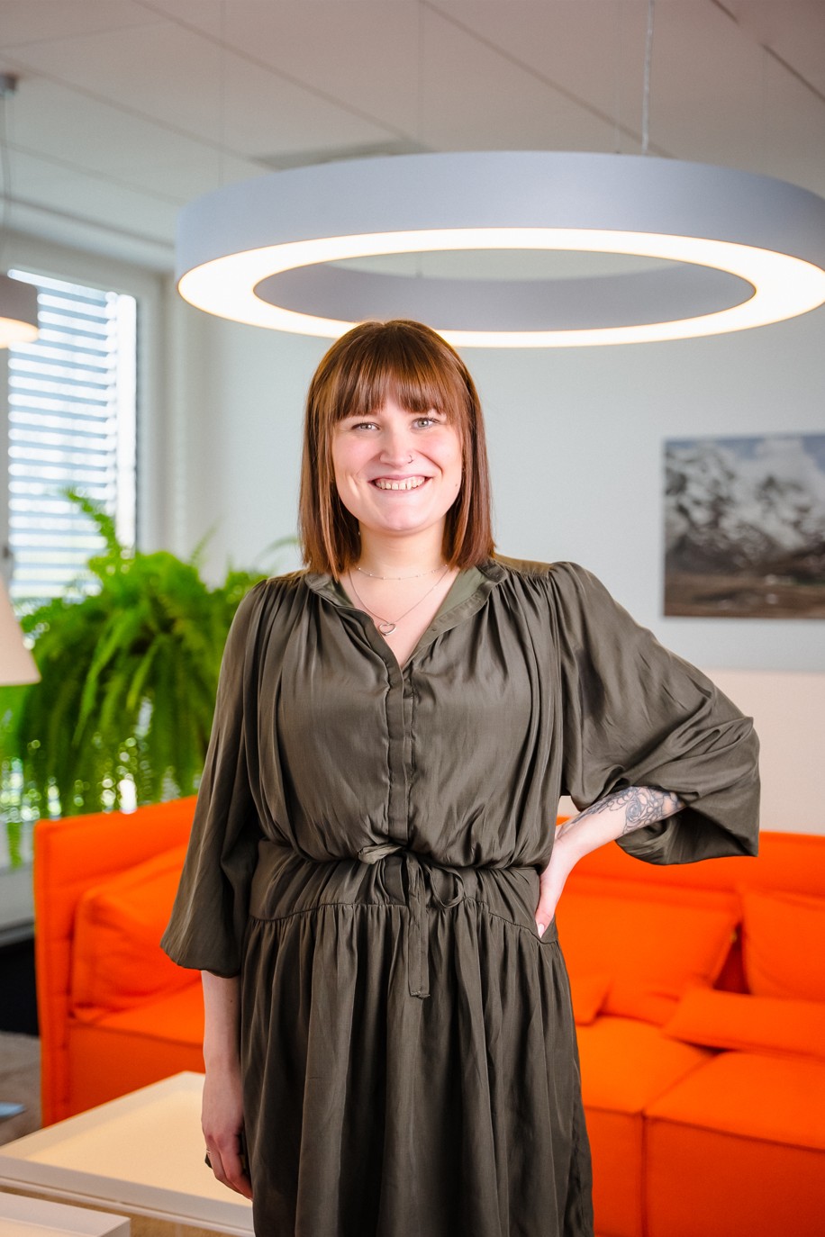 Team-Mitglied im modernen Büro